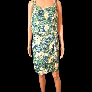 🌺Vintage 90s Tropical Dress